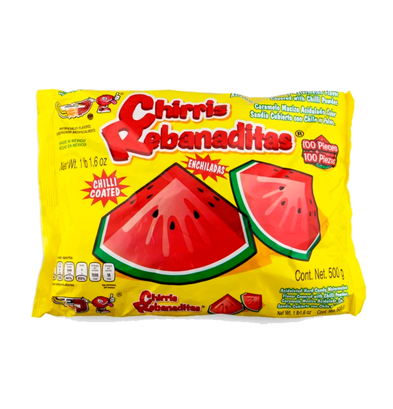 Candy Pop Chirris Rebanaditas 100 pz
