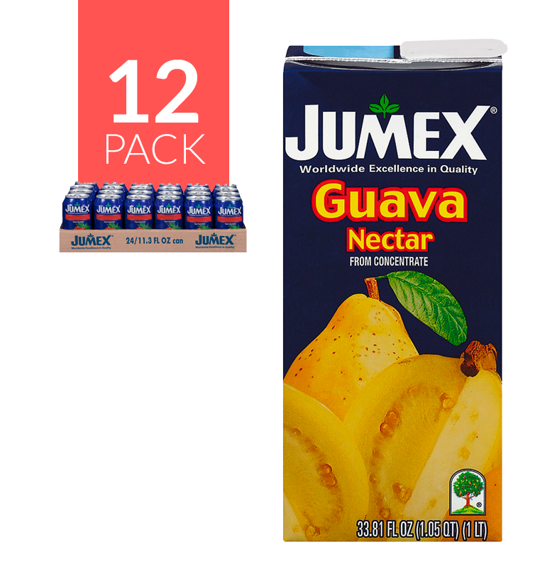 Jumex Tetra Guayaba 12 pack de 33.81oz
