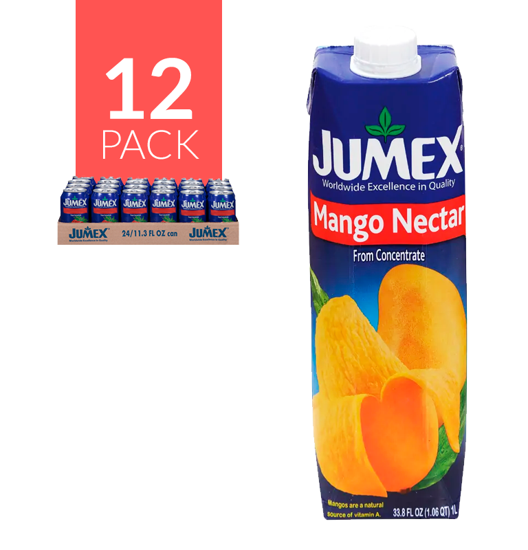 Jumex Tetra Mango 12 pack de 33.8oz