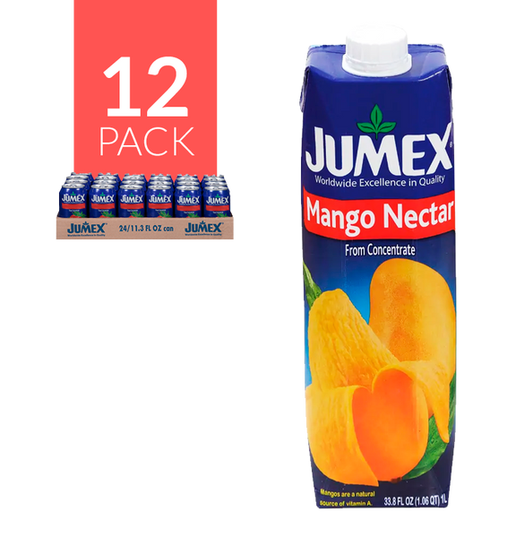 Jumex Tetra Mango 12 pack de 33.8oz