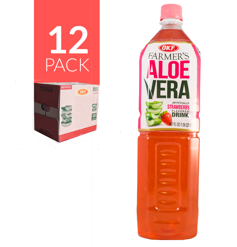 Okf Aloe Drink Fresa 12 Pack de 1,5 ml
