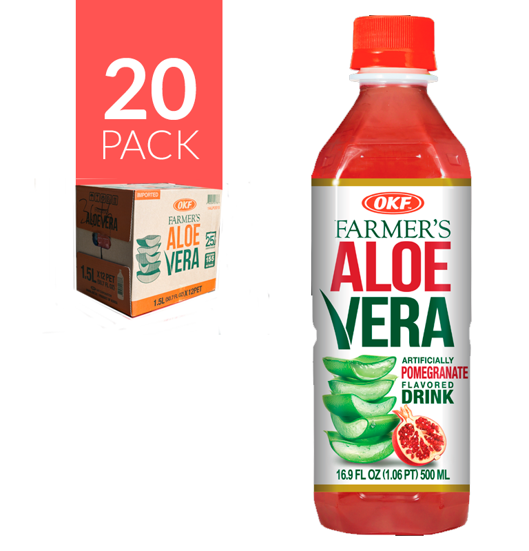 Okf Aloe Drink Granada 20 pack de 500 ml